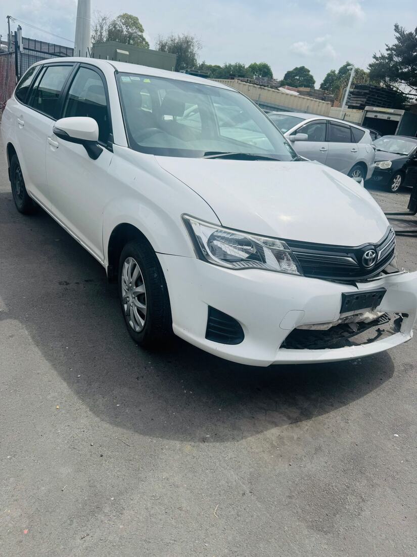White Toyota wagon bought for cash in Whakatāne